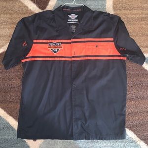 Harley Davidson Button Up Shirt